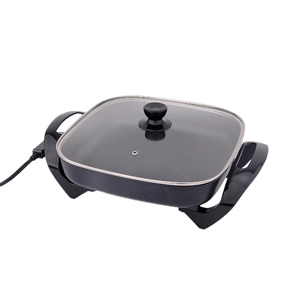 Sartén Eléctrico 12" Negro JG-002C Gourmet Express