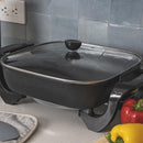 Gourmet Express Sartén Eléctrico 12" negro