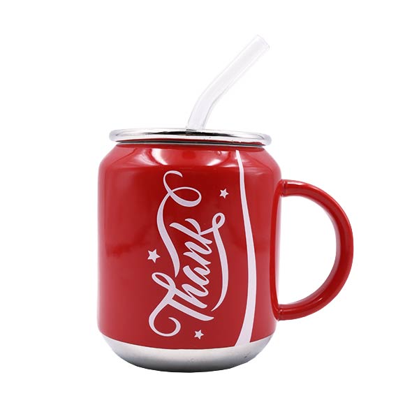 Taza para café roja 390ml