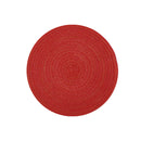 Individual para mesa rojo