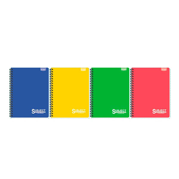 Cuaderno espiral grande 200 hojas