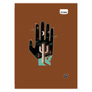 Cuaderno grande de resorte tapa dura 100 hojas mas