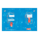 Cuaderno grande de resorte tapa dura 100 hojas mas