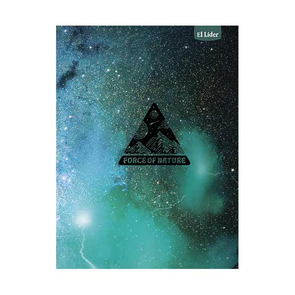 Cuaderno resortes grande surtido Masculino 200 hojas el Líder