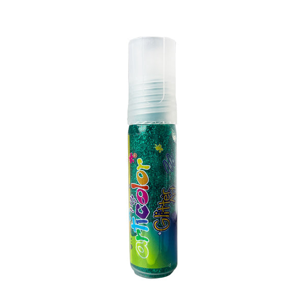 Goma escarchada 20ml verde