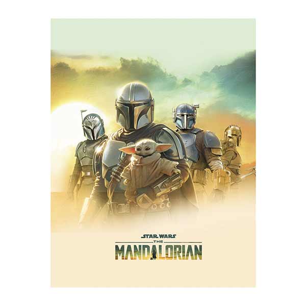 Cuaderno resortes grande Mandalorian 150 hojas el Líder