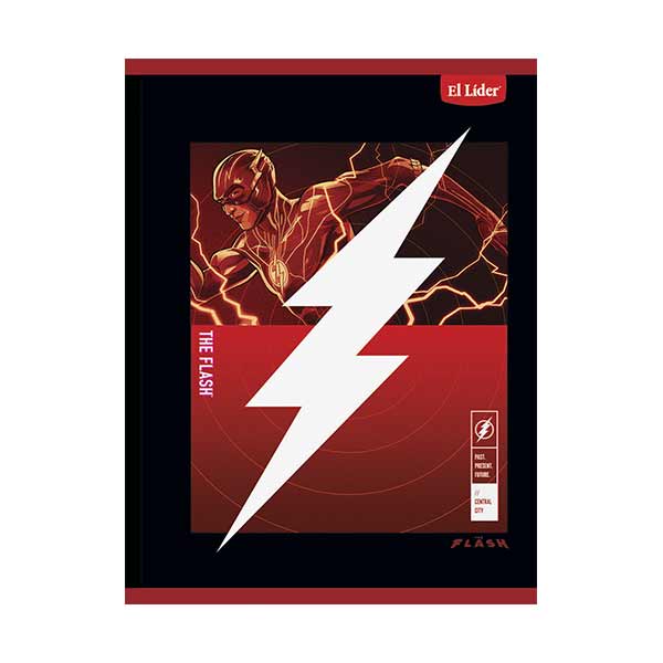 Cuaderno cosido grande Flash 100 hojas El Líder