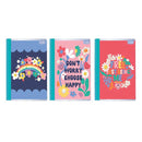 Cuaderno cosido grande 52 hojas