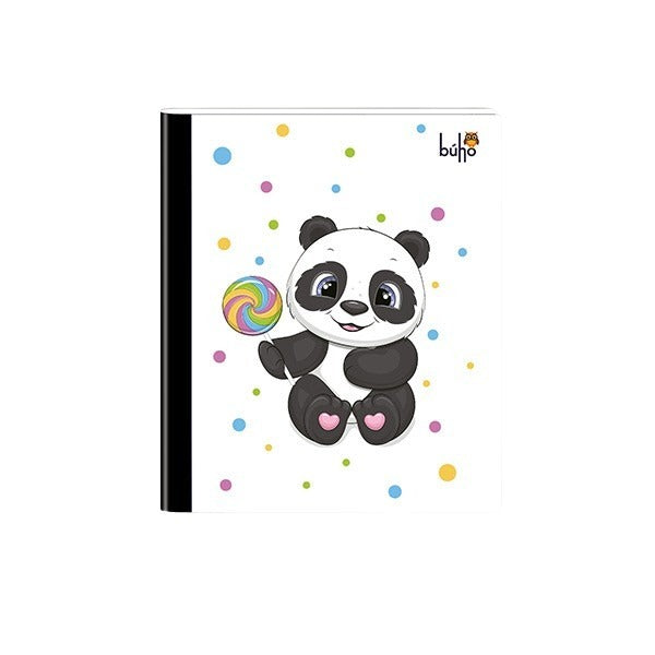 Cuaderno cosido grande femenino 100 hojas Buho