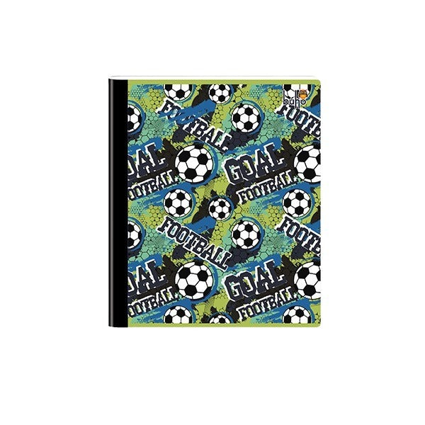 Cuaderno cosido grande masculino 100 hojas Buho