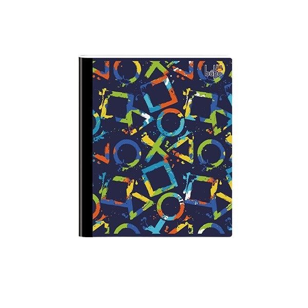Cuaderno cosido grande masculino 100 hojas Buho