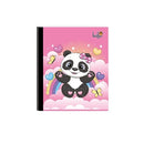 Cuaderno cosido pequeño femenino 100 hojas Buho