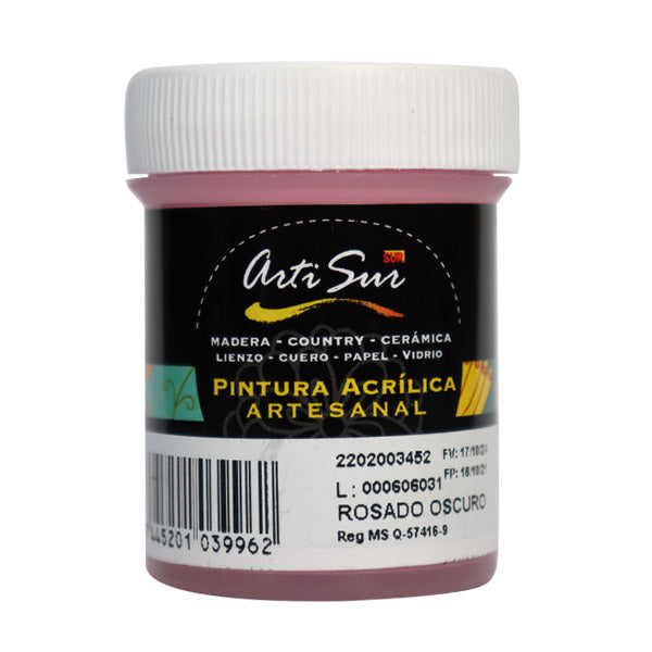 Pintura artesanal 30ml crema Artisur