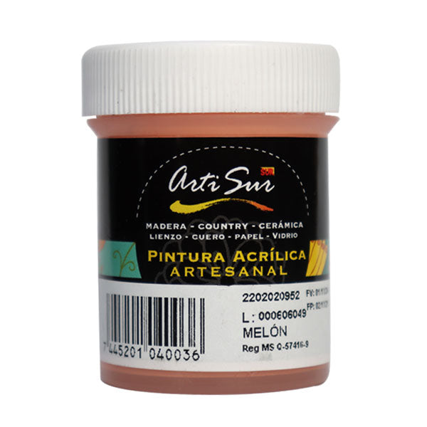 Pintura artesanal 30ml piel Artisur