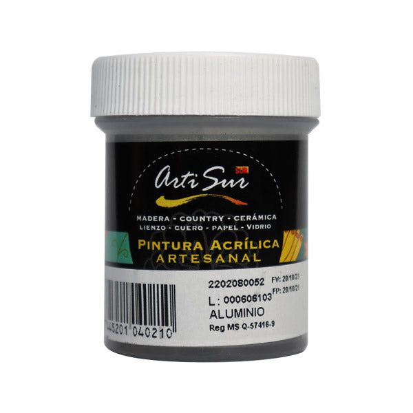 Pintura artesanal 30ml cobre perlado Artisur