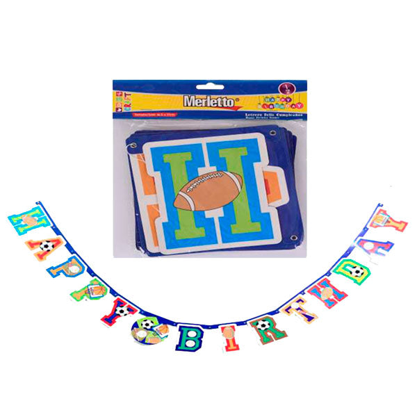Letrero Happy Birthday
