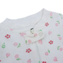 Pijama manga larga flores para niña 0-9 meses - Cutie Baby