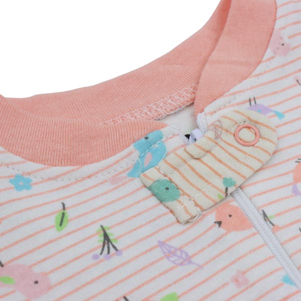 Pijama manga larga flores para niña 0-9 meses - Cutie Baby