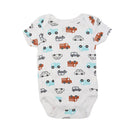 Set mamelucos manga corta 0-9m niño - Cutie Baby