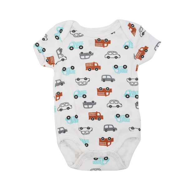 Set mamelucos manga corta 0-9m niño - Cutie Baby