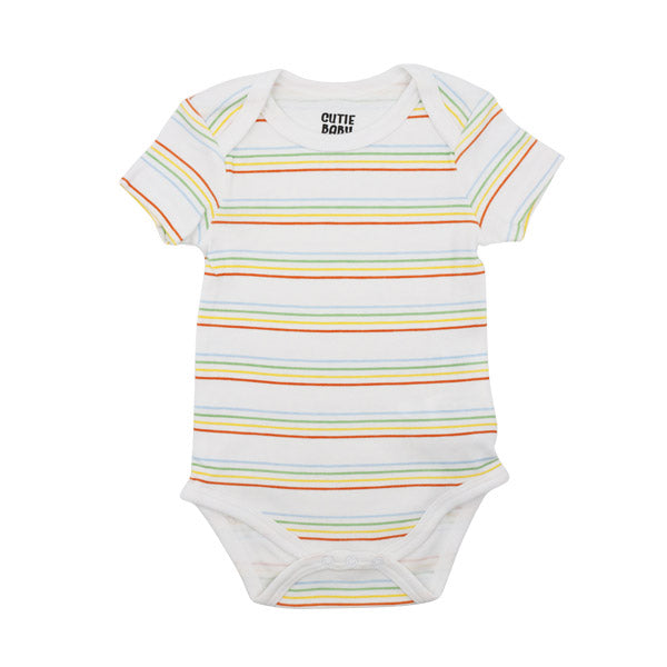 Set mamelucos manga corta para niño 0-9 meses - Cutie Baby