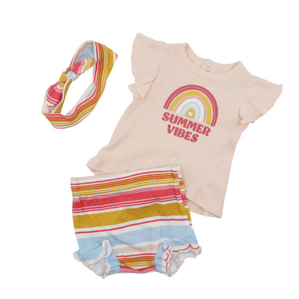Conjunto infantil para niña 0-9 meses Cutie Baby Tiendas Universal