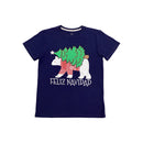 Camiseta navideña manga corta 2-8 niño - Miro Christmas