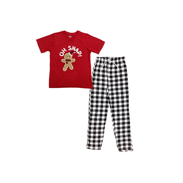 Pijama manga corta navideña 2-8 niño - Miro Christmas