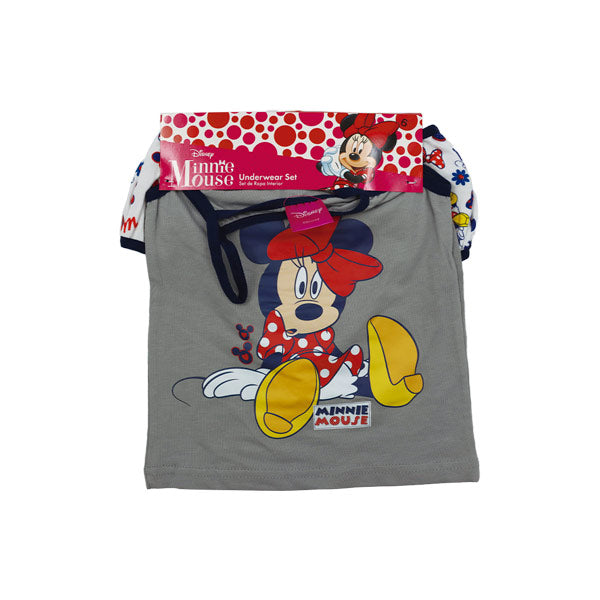 Ropa interior para niña 2 a 12 D4-MI-309U-1 Disney