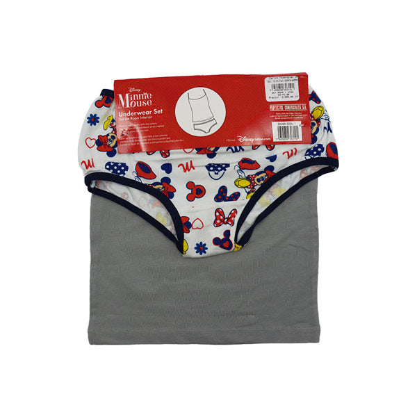 Ropa interior para niña 2 a 12 D4-MI-309U-1 Disney