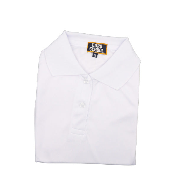 Camiseta polo dry fit 6-16 niña  Euro-School