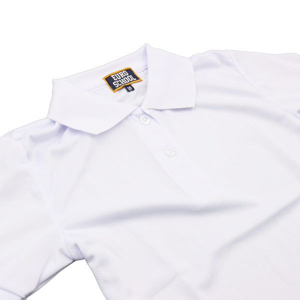 Camiseta polo dry fit 6-16 niña  Euro-School