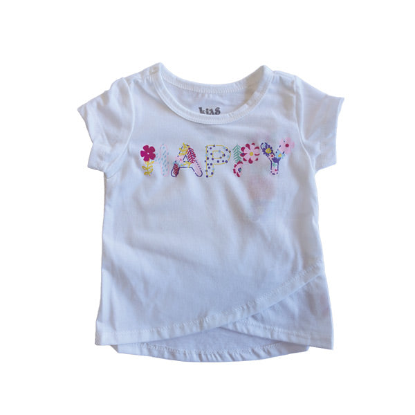 Blusa manga corta Happy 6-24M Kids Land