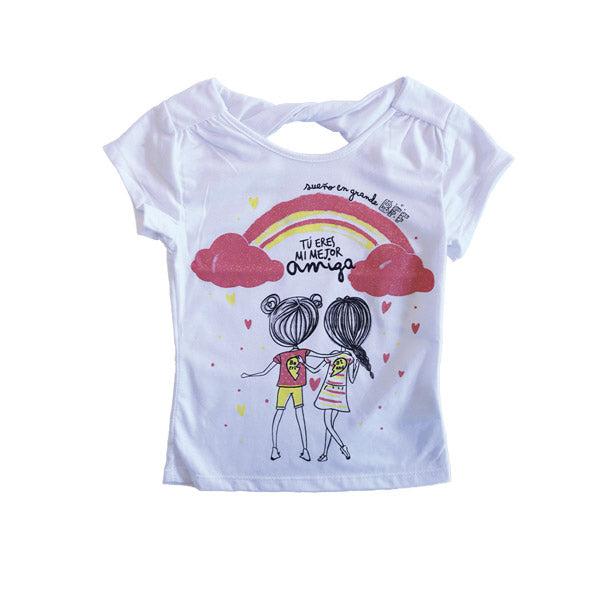 Blusa manga corta 2-8 Niña Kids Land