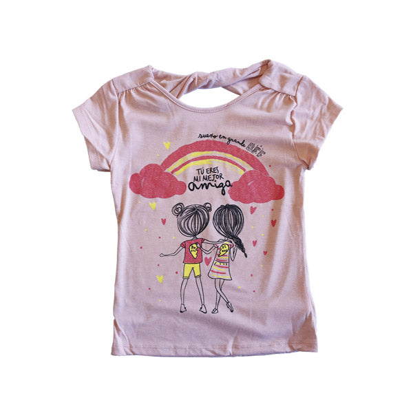 Blusa manga corta 2-8 Niña Kids Land