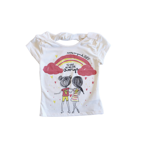 Blusa manga corta 2-8 Niña Kids Land