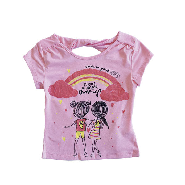 Blusa manga corta 2-8 Niña Kids Land