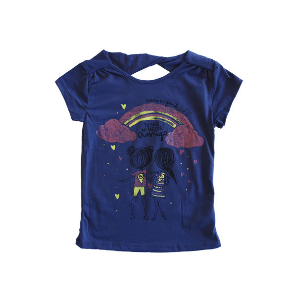 Blusa manga corta 2-8 Niña Kids Land