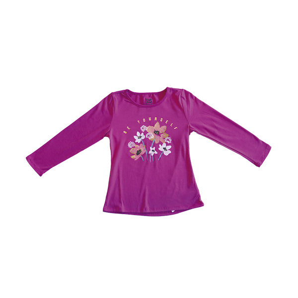 Blusa manga larga Flores 2-8 Niña Kids Land