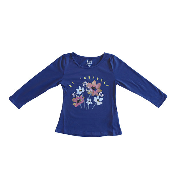 Blusa manga larga Flores 2-8 Niña Kids Land