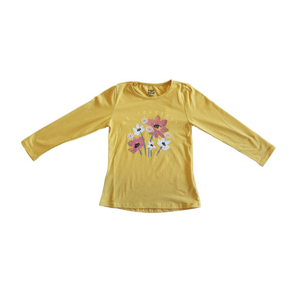 Blusa manga larga Flores 2-8 Niña Kids Land