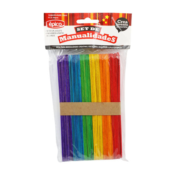 Paletas madera colores