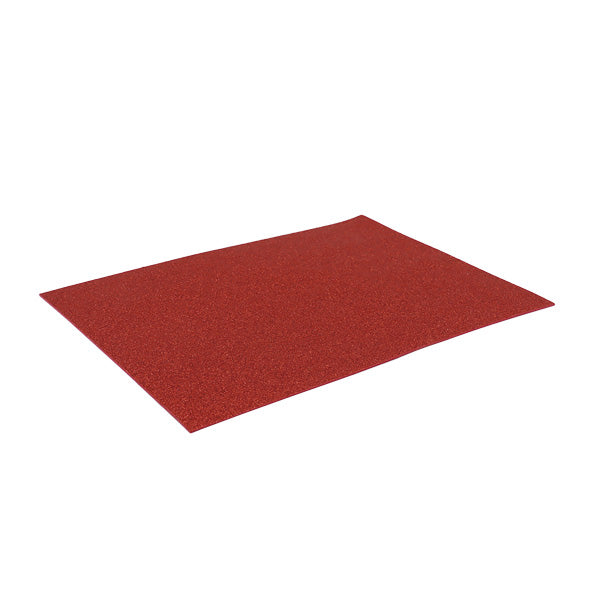 Foam escarchado carta 21.5x28cm rojo claro Basic.