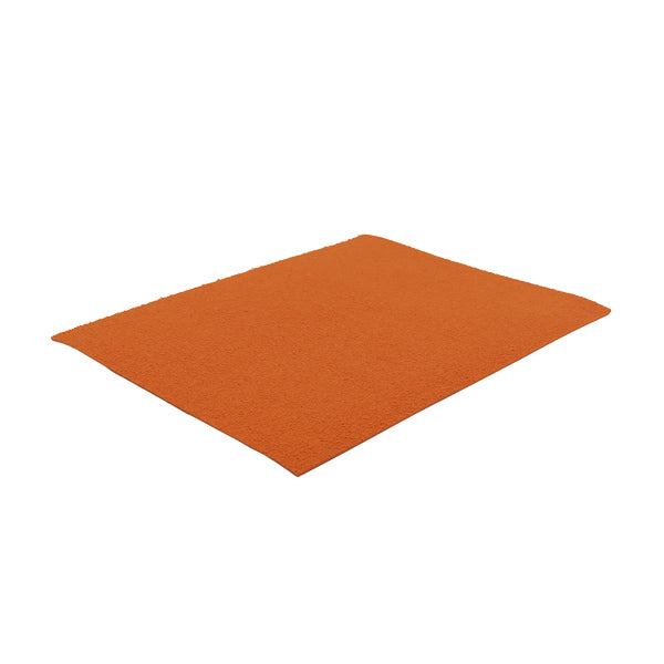 Foam toalla carta 21.5x28cm naranja Basic.