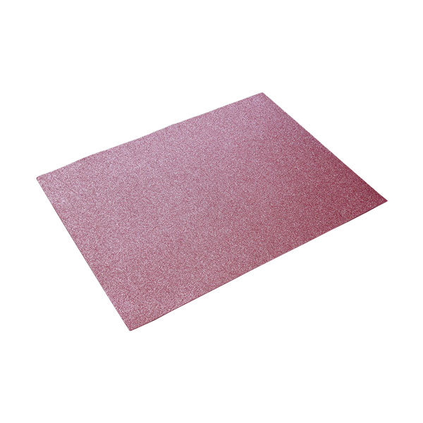 Foam pliego escarchado 45x60cm rosado Basic.