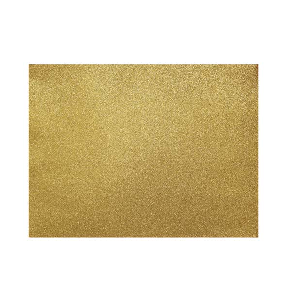 Foam pliego escarchado 45x60cm amarillo Basic.