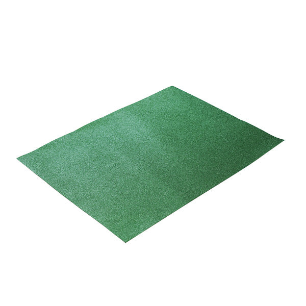 Foam pliego escarchado 45x60cm verde Basic.