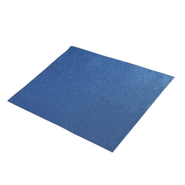 Foam pliego escarchado 45x60cm azul Basic.