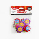 Sticker de fieltro 3D flores