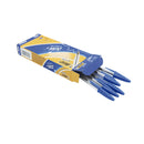 Bolígrafo cristal dura azul 12 unidades